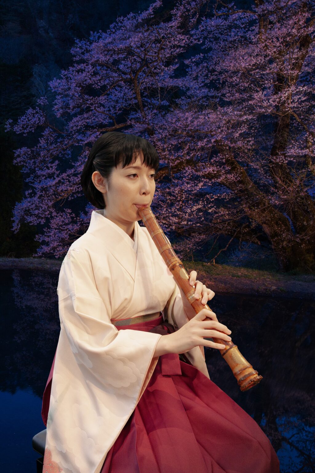 【幻銘 星樺】昭和ビンテージ 尺八 1尺8寸琴古流太管 深い響き 極希少品！ 尺八(日式) 琴古流 1尺8寸管 D管(G調) / Japanese Shakuhachi Kinko